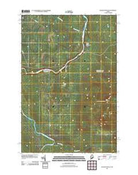 Beaver Pond SE Maine Historical topographic map, 1:24000 scale, 7.5 X 7.5 Minute, Year 2011