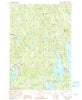 Belgrade Lakes Maine Historical topographic map, 1:24000 scale, 7.5 X 7.5 Minute, Year 1982