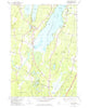 Belgrade Maine Historical topographic map, 1:24000 scale, 7.5 X 7.5 Minute, Year 1980