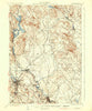 Berwick Maine Historical topographic map, 1:62500 scale, 15 X 15 Minute, Year 1937