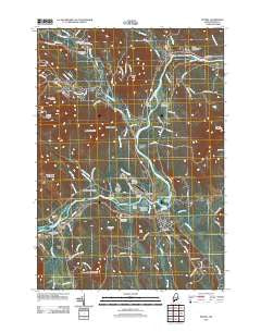 Bethel Maine Historical topographic map, 1:24000 scale, 7.5 X 7.5 Minute, Year 2012
