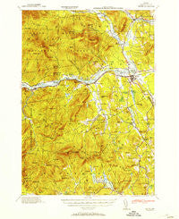 Bethel Maine Historical topographic map, 1:62500 scale, 15 X 15 Minute, Year 1953