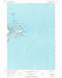 Biddeford Pool Maine Historical topographic map, 1:24000 scale, 7.5 X 7.5 Minute, Year 1956