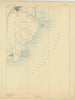 Biddeford Maine Historical topographic map, 1:62500 scale, 15 X 15 Minute, Year 1893