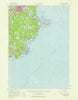 Biddeford Maine Historical topographic map, 1:62500 scale, 15 X 15 Minute, Year 1956