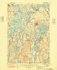 Big Lake Maine Historical topographic map, 1:62500 scale, 15 X 15 Minute, Year 1943