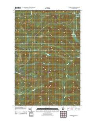 Big Brook Lake Maine Historical topographic map, 1:24000 scale, 7.5 X 7.5 Minute, Year 2011