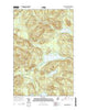 Big Machias Lake Maine Current topographic map, 1:24000 scale, 7.5 X 7.5 Minute, Year 2014