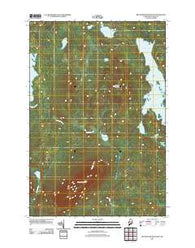 Big Spencer Mountain Maine Historical topographic map, 1:24000 scale, 7.5 X 7.5 Minute, Year 2011