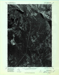 Bingham NE Maine Historical topographic map, 1:24000 scale, 7.5 X 7.5 Minute, Year 1975
