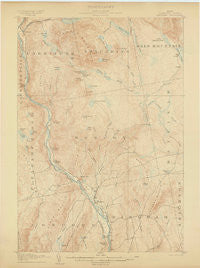 Bingham Maine Historical topographic map, 1:62500 scale, 15 X 15 Minute, Year 1905