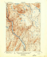 Bingham Maine Historical topographic map, 1:62500 scale, 15 X 15 Minute, Year 1905