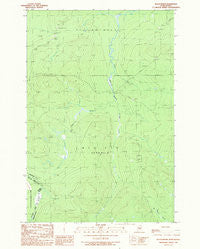 Black Brook Maine Historical topographic map, 1:24000 scale, 7.5 X 7.5 Minute, Year 1989
