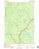 Black Brook Pond Maine Historical topographic map, 1:24000 scale, 7.5 X 7.5 Minute, Year 1988