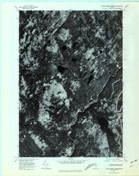 Black Brook Pond Maine Historical topographic map, 1:24000 scale, 7.5 X 7.5 Minute, Year 1977