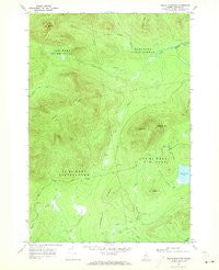 Black Mountain Maine Historical topographic map, 1:24000 scale, 7.5 X 7.5 Minute, Year 1969