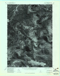 Black Nubble Maine Historical topographic map, 1:24000 scale, 7.5 X 7.5 Minute, Year 1977