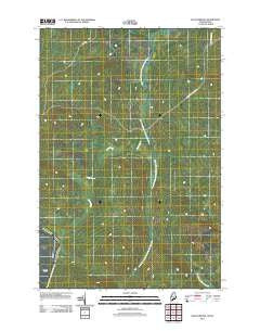Black Brook Maine Historical topographic map, 1:24000 scale, 7.5 X 7.5 Minute, Year 2011