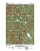 Black Brook Pond Maine Historical topographic map, 1:24000 scale, 7.5 X 7.5 Minute, Year 2011