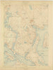 Bluehill Maine Historical topographic map, 1:62500 scale, 15 X 15 Minute, Year 1904