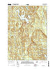 Bog Lake Maine Current topographic map, 1:24000 scale, 7.5 X 7.5 Minute, Year 2014