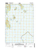 Bois Bubert Maine Current topographic map, 1:24000 scale, 7.5 X 7.5 Minute, Year 2014