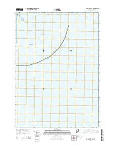 Bois Bubert OE S Maine Current topographic map, 1:24000 scale, 7.5 X 7.5 Minute, Year 2014