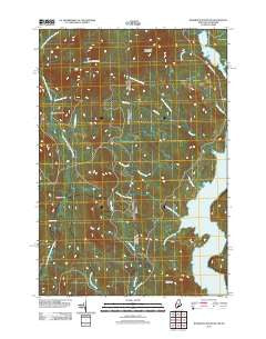Bosebuck Mountain Maine Historical topographic map, 1:24000 scale, 7.5 X 7.5 Minute, Year 2011