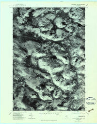 Boundary Pond Maine Historical topographic map, 1:24000 scale, 7.5 X 7.5 Minute, Year 1977