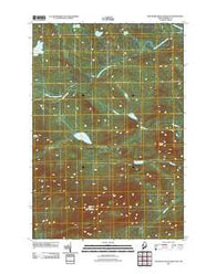 Boundary Bald Mountain Maine Historical topographic map, 1:24000 scale, 7.5 X 7.5 Minute, Year 2011