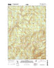 Bowers Mountain Maine Current topographic map, 1:24000 scale, 7.5 X 7.5 Minute, Year 2014