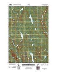 Bowlin Brook Maine Historical topographic map, 1:24000 scale, 7.5 X 7.5 Minute, Year 2011