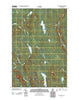 Bowlin Brook Maine Historical topographic map, 1:24000 scale, 7.5 X 7.5 Minute, Year 2011