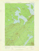 Brassua Lake Maine Historical topographic map, 1:62500 scale, 15 X 15 Minute, Year 1957
