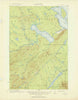 Brassua Lake Maine Historical topographic map, 1:62500 scale, 15 X 15 Minute, Year 1921