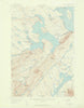 Brassua Lake Maine Historical topographic map, 1:62500 scale, 15 X 15 Minute, Year 1957
