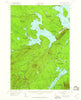 Brassua Lake Maine Historical topographic map, 1:62500 scale, 15 X 15 Minute, Year 1957