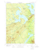 Brassua Lake Maine Historical topographic map, 1:62500 scale, 15 X 15 Minute, Year 1957