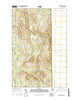 Bridgewater Maine Current topographic map, 1:24000 scale, 7.5 X 7.5 Minute, Year 2014