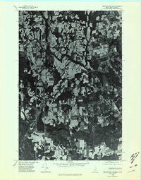 Bridgewater NE Maine Historical topographic map, 1:24000 scale, 7.5 X 7.5 Minute, Year 1975