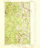 Bridgewater Maine Historical topographic map, 1:62500 scale, 15 X 15 Minute, Year 1938