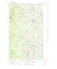 Bridgewater Maine Historical topographic map, 1:62500 scale, 15 X 15 Minute, Year 1951