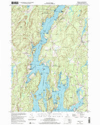 Bristol Maine Historical topographic map, 1:24000 scale, 7.5 X 7.5 Minute, Year 2000