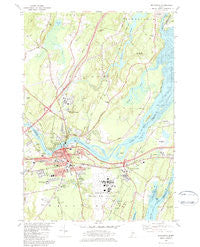 Brunswick Maine Historical topographic map, 1:24000 scale, 7.5 X 7.5 Minute, Year 1980