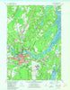 Brunswick Maine Historical topographic map, 1:24000 scale, 7.5 X 7.5 Minute, Year 1980