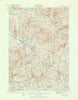 Bryant Pond Maine Historical topographic map, 1:62500 scale, 15 X 15 Minute, Year 1911