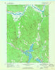 Bryant Pond Maine Historical topographic map, 1:24000 scale, 7.5 X 7.5 Minute, Year 1967