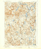 Buckfield Maine Historical topographic map, 1:62500 scale, 15 X 15 Minute, Year 1913
