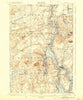 Bucksport Maine Historical topographic map, 1:62500 scale, 15 X 15 Minute, Year 1902