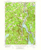 Bucksport Maine Historical topographic map, 1:62500 scale, 15 X 15 Minute, Year 1955